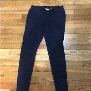 Navy blue khaki pants women